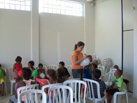 Programação das crianças  e adolescentes em 2010